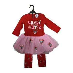 Counting Daisies Girls Dress Christmas Winter 4T